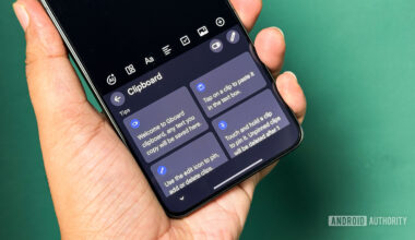 gboard app with clipboard open on vivo x300 ultra