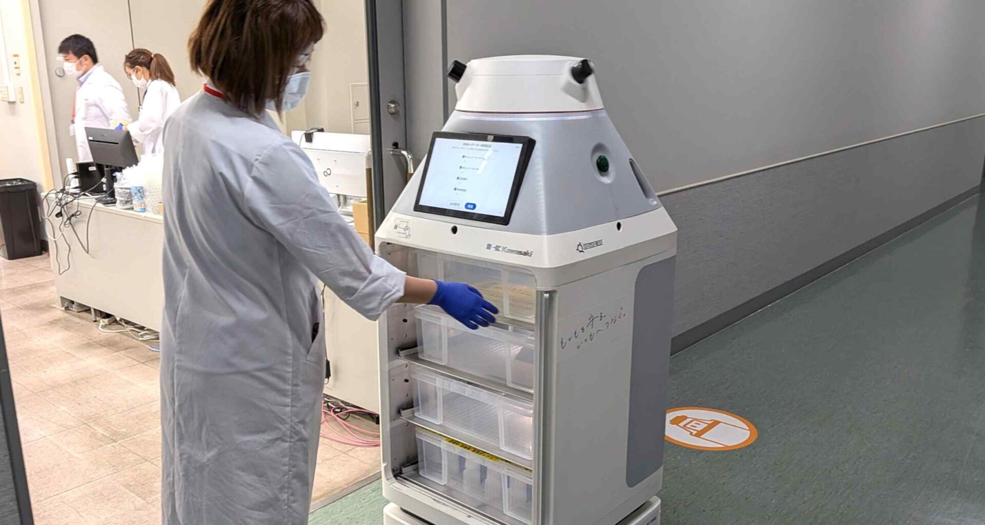 Kawasaki Heavy's hospital robots save 2,700 hours of work in Japan