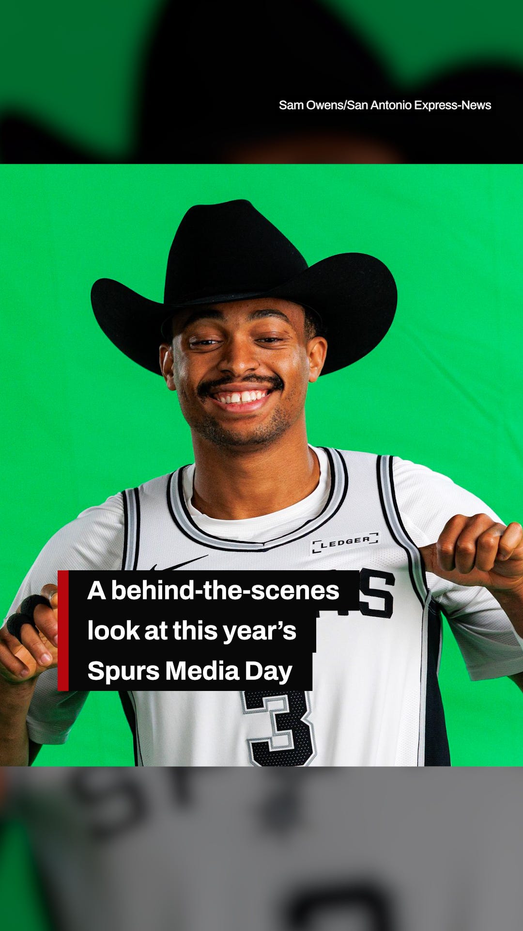 A behind-the-scenes look at this year's Spurs Media Day