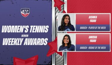 Yadav Sisters Headline CUNYAC Women's Tennis Weekly Honors