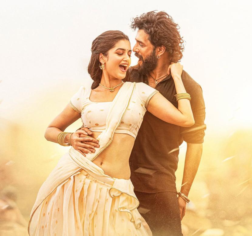 Bhagyashri Borse and Akhil Akkineni in Lenin