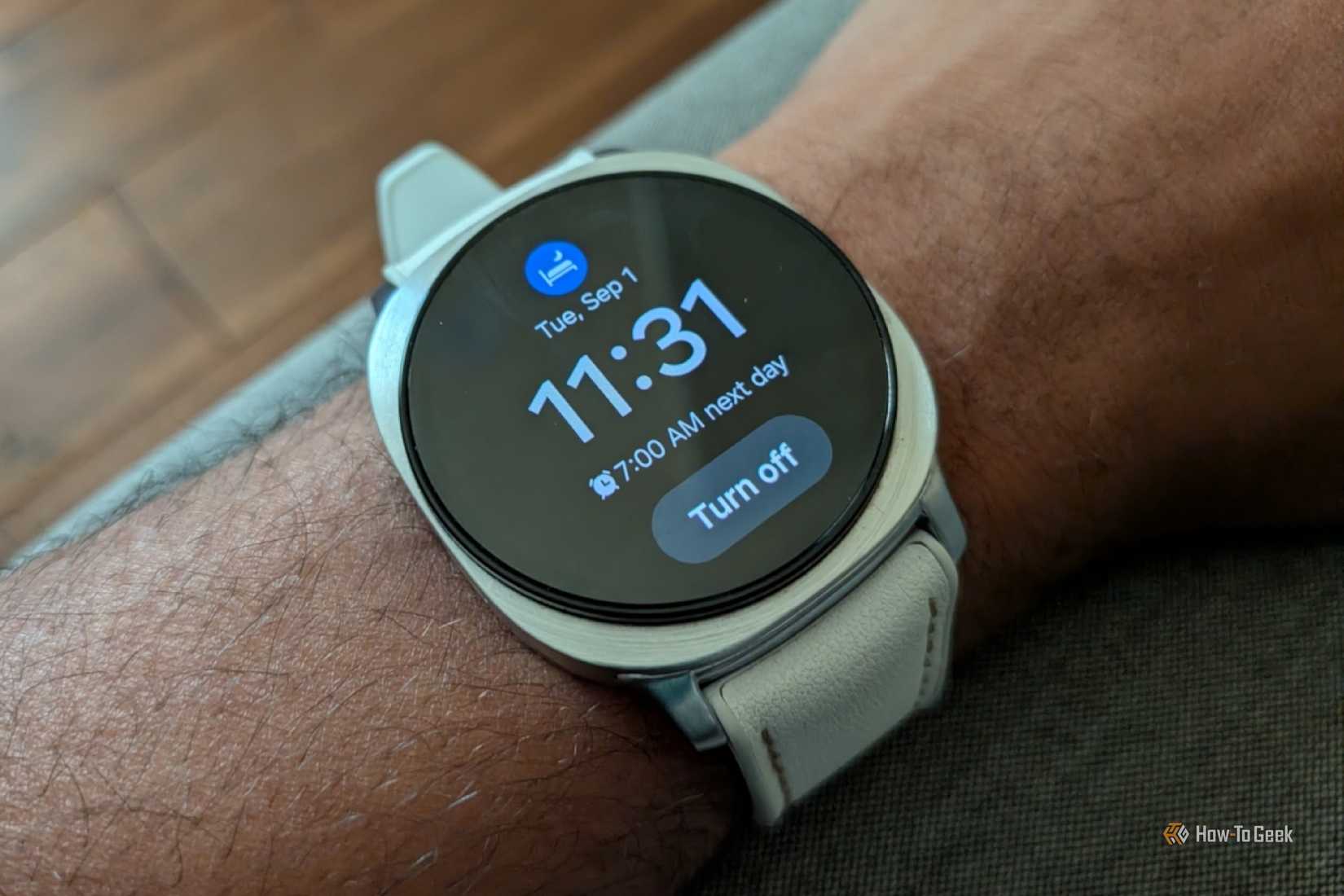 Sleep Mode active on a Samsung Galaxy Watch 8.