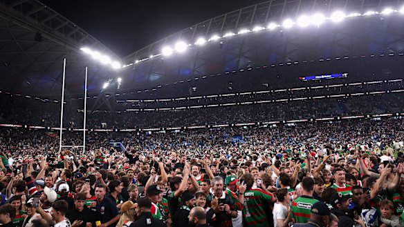 The Rabbitohs have made themselves at home at Allianz Stadium in 2026, particularly after Alex Johnston scored his record-breaking try in March.