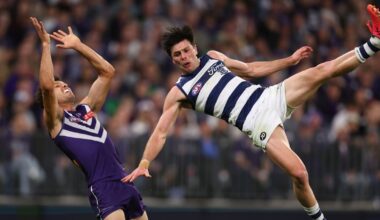 MATCH REVIEW: Dockers defender cited for rough conduct on flying Cat