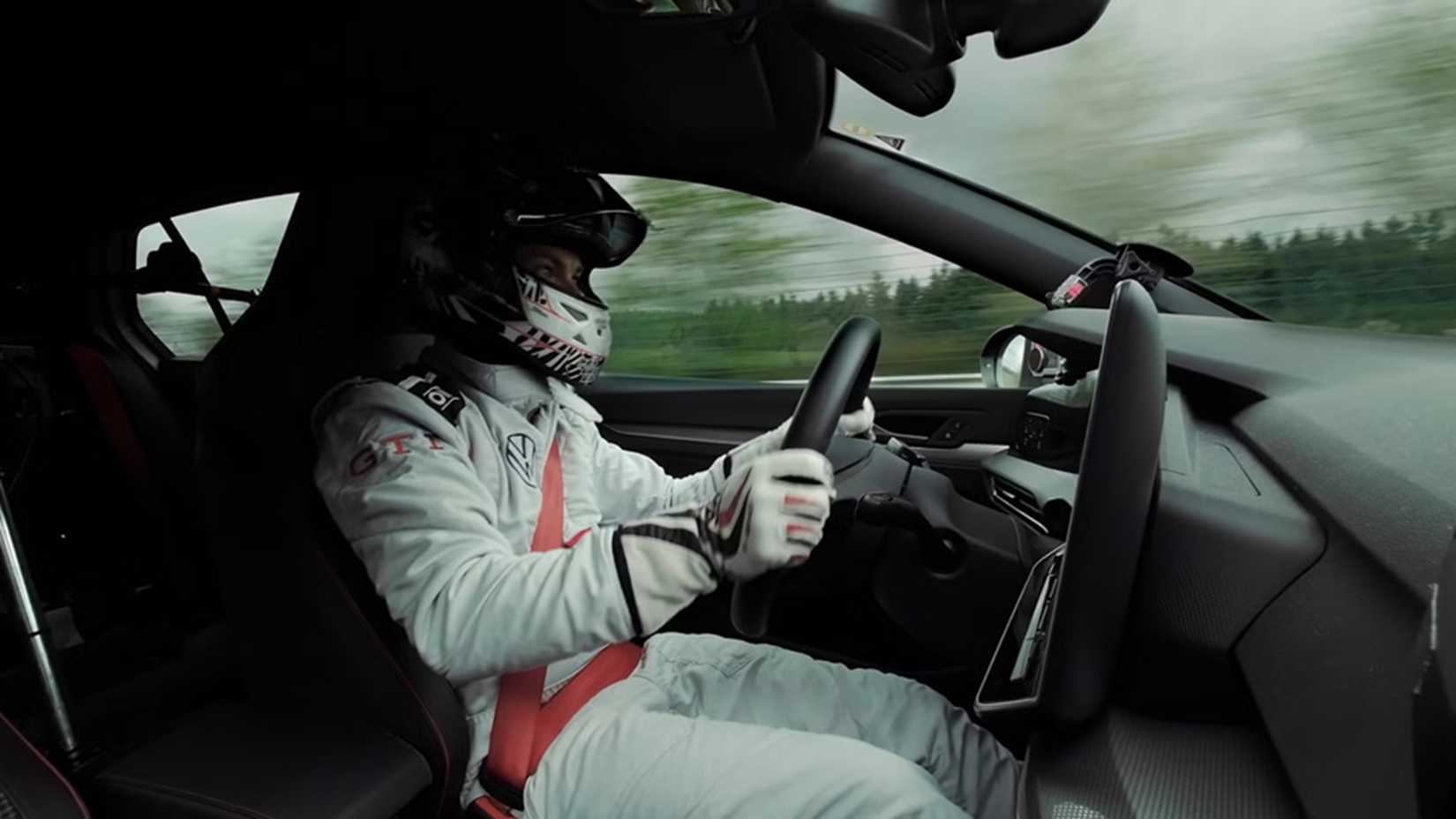 2026 Volkswagen Golf GTI Edition 50 onboard view