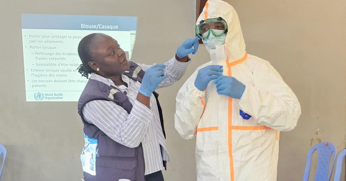 On the frontlines of infection prevention for Ebola control | WHO