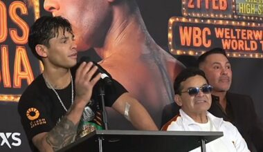 Ryan Garcia’s message to Oscar De La Hoya: ‘Where’s your maturity?’