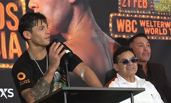 Ryan Garcia’s message to Oscar De La Hoya: ‘Where’s your maturity?’