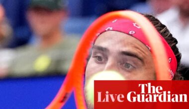 US Open 2026: Auger-Aliassime crashes out; Keys, Osaka and Swiatek through on day five – live | US Open Tennis 2026