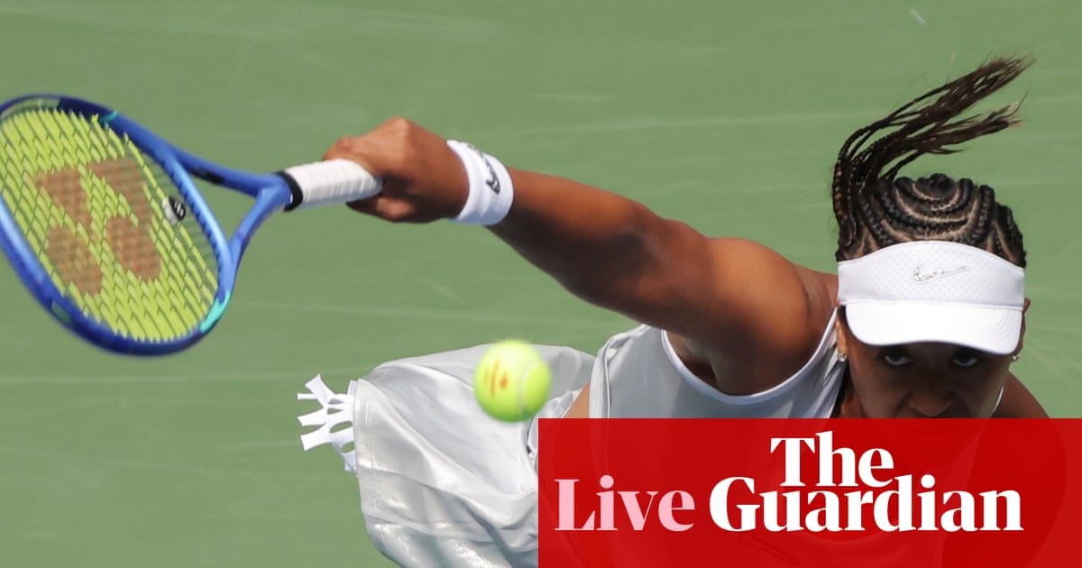 US Open 2026: Swiatek through as Osaka, Keys and Auger-Aliassime in action on day five – live | US Open Tennis 2026