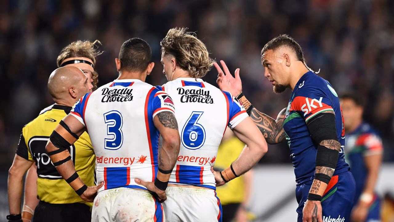 NRL 2026: Knights eliminate the Warriors after controversial late calls