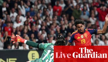 England v Spain: Nations League football – live | Nations League