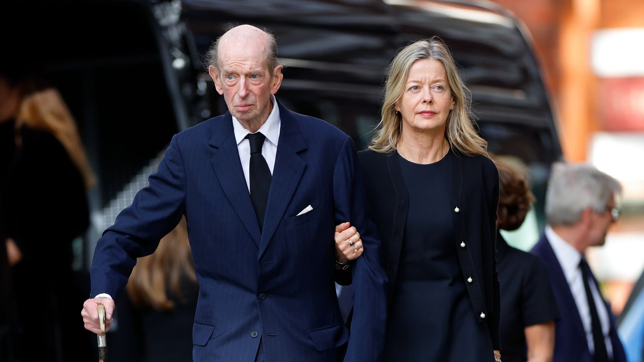 Lady Helen Taylor supports her father, the Duke of Kent, as he pays tribute to the Duchess of Kent in a moving memorial concert