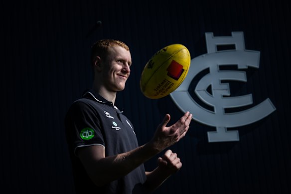Harry Dean and the Blues will face Geelong in an elimination final on Friday night.