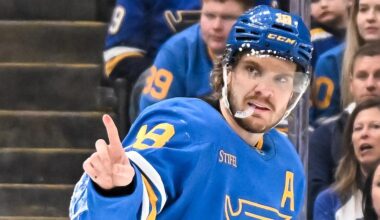 After NHL Trade Rumors, Robert Thomas Named 25th Captain in Blues History