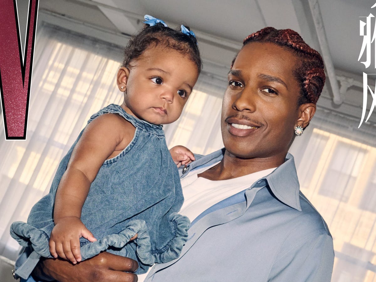 Rihanna’s Daughter, Rocki, Joins Dad A$AP Rocky for Her 2nd Magazine Cover