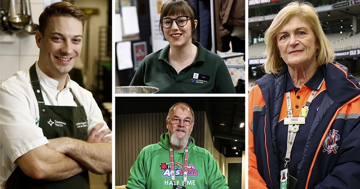 Humans of the MCG: Meet the people who put on the AFL finals