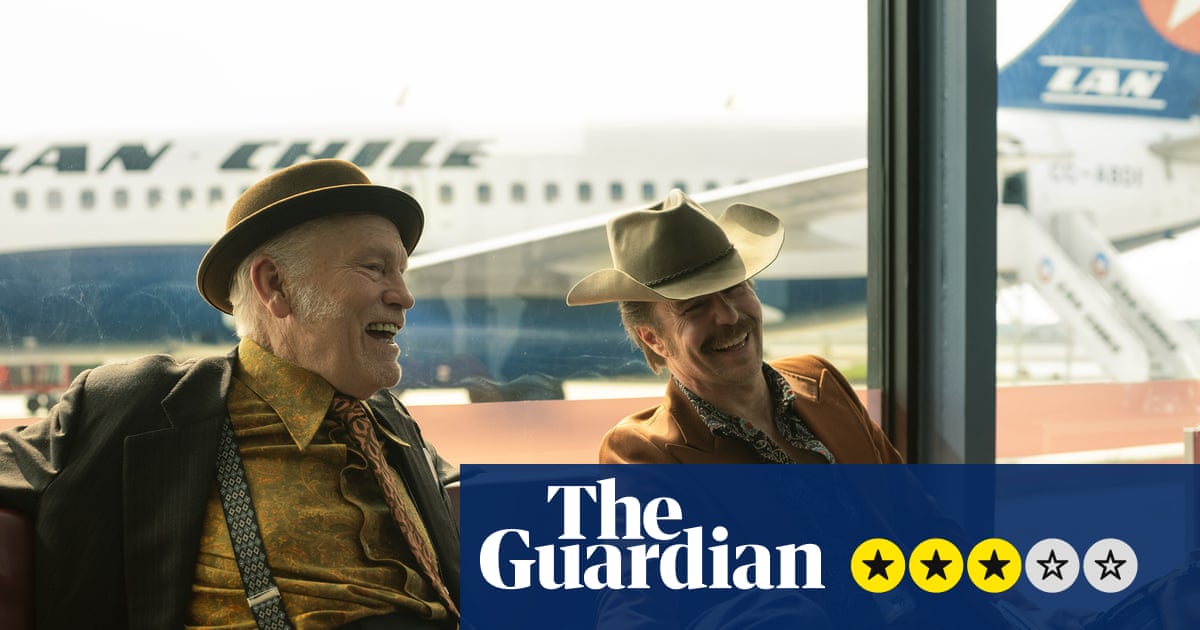 Wild Horse Nine review – Malkovich and Rockwell head to Easter Island for McDonagh’s acid bromance | Movies
