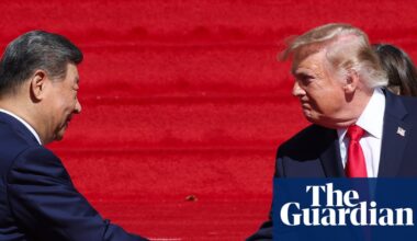 Trump and Chinese president Xi end summit without major agreement on AI | AI (artificial intelligence)