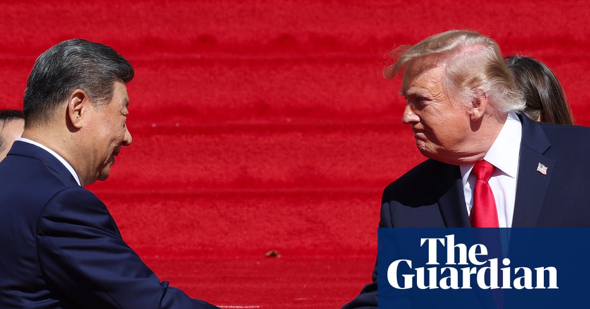 Trump and Chinese president Xi end summit without major agreement on AI | AI (artificial intelligence)