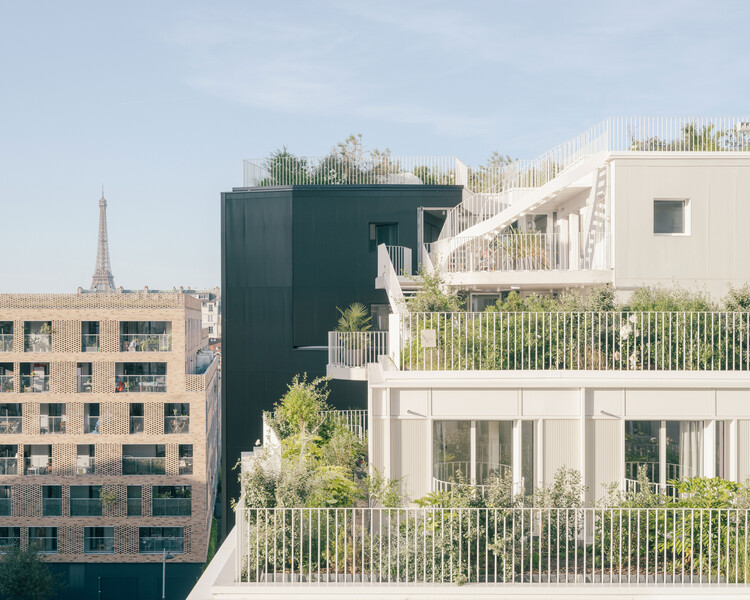 Résidence Lourmel / MARS Architectes - Exterior Photography, Balcony