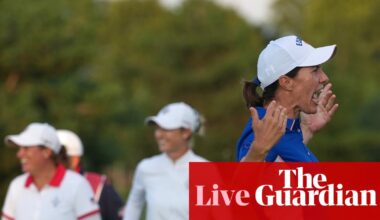 Solheim Cup golf 2026: Europe v USA, day two foursomes – live | Solheim Cup