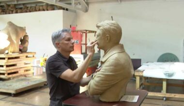 Nebraska artist tasked with sculpting Osborne hall of fame bust