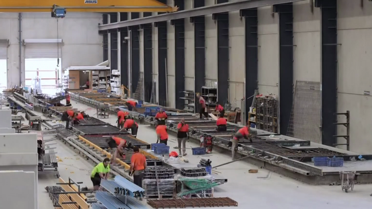 Teenage boy dies after concrete slab falls at Melbourne factory