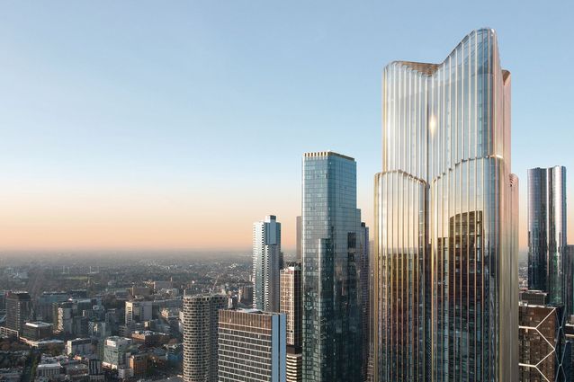 Construction commences on Melbourne tower designed by Cox Architecture and Fender Katsalidis