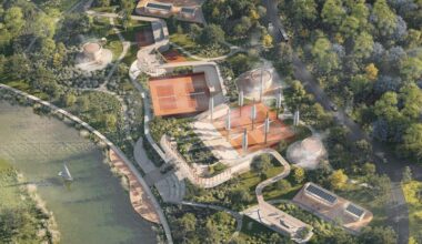 Penn design students win national competition for ‘climate-resilient’ tennis court proposal