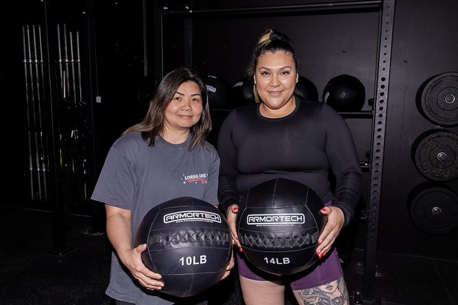 Theresa Bower & Barbara Salgado.