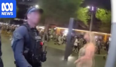 New body-cam footage from Sydney Town Hall protest fuels scrutiny of police actions