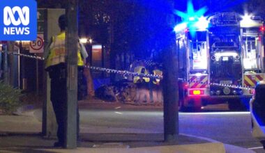 Police officer in marked vehicle killed in crash at Redfern in inner Sydney