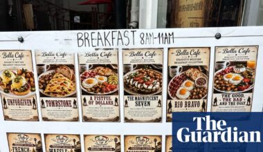Uncanny and unappetizing: appetites spoil as AI images take over food menus | AI (artificial intelligence)