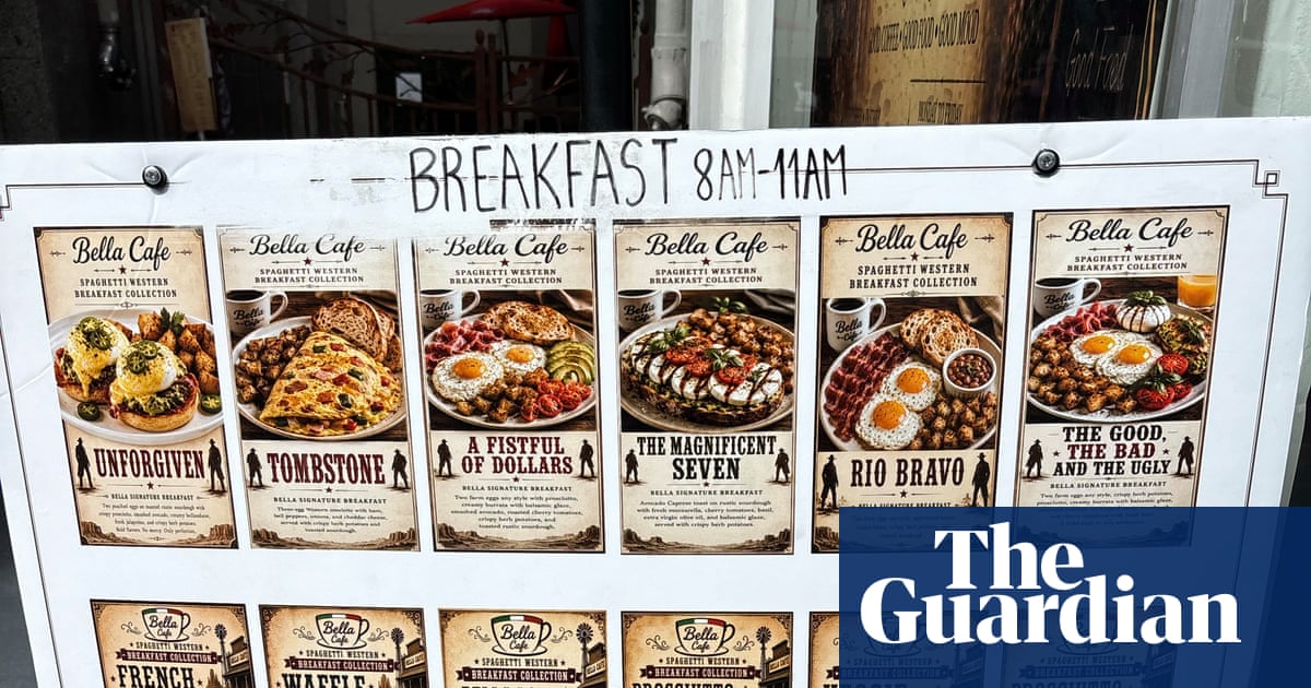 Uncanny and unappetizing: appetites spoil as AI images take over food menus | AI (artificial intelligence)