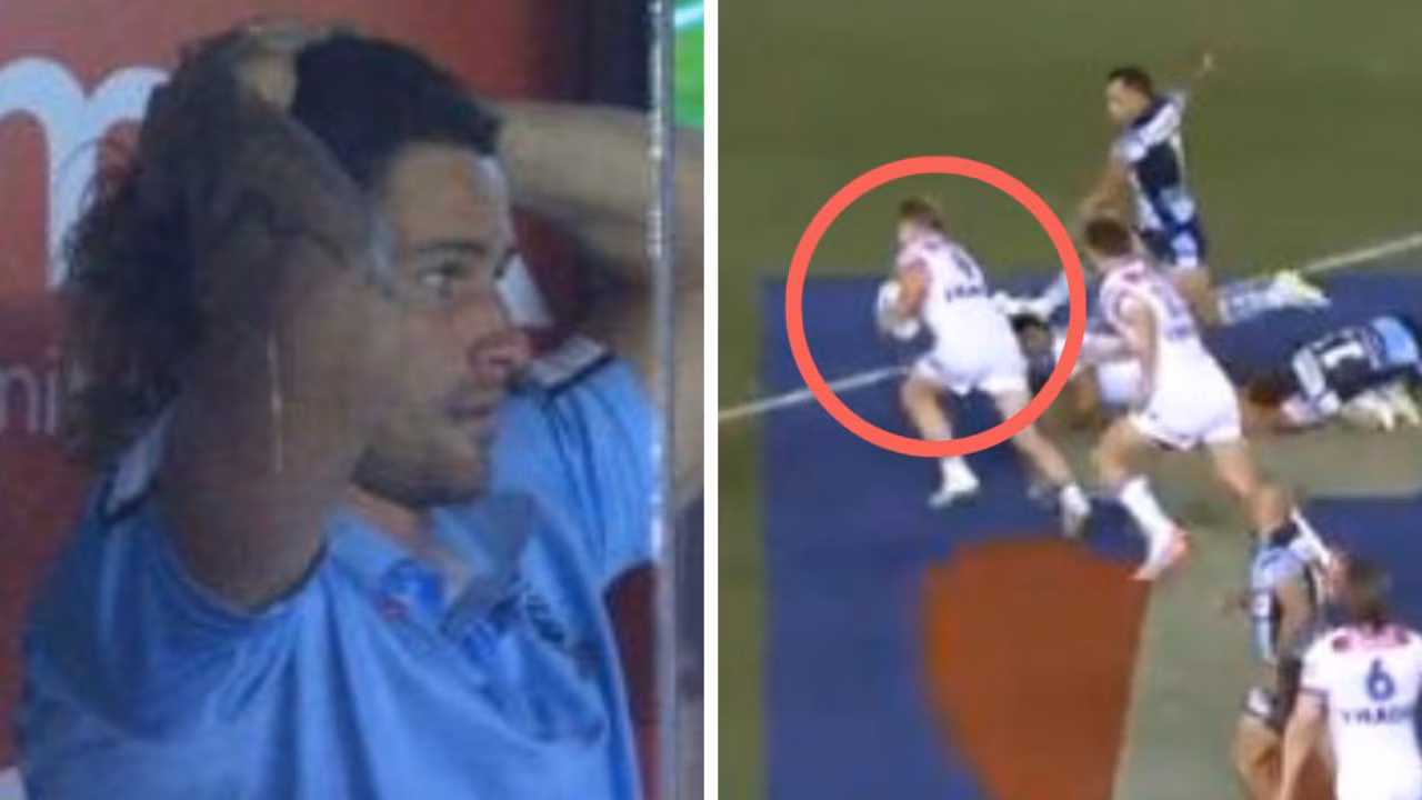 Incredible last gasp try stuns. Image: Kayo