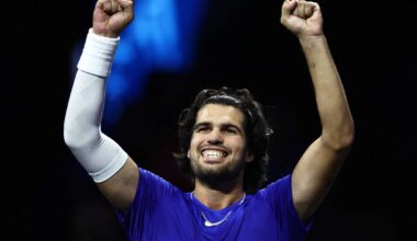 Team Europe hold lead over Team World after day 2 of Laver Cup action