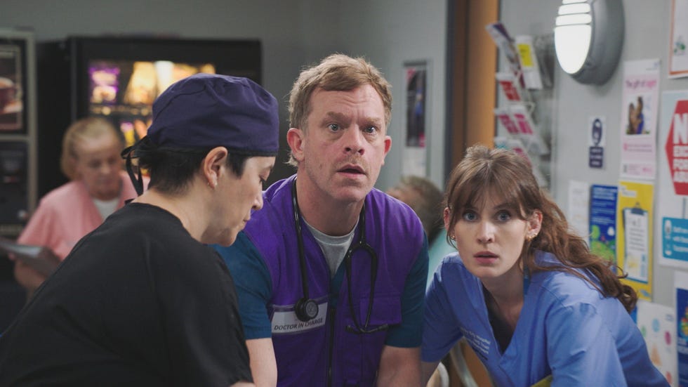 EMBARGOED 29.08.26 00:01 Dylan, Jodie, Casualty dylan, jodie, casualty