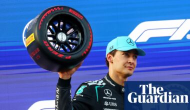 Kimi Antonelli hits wall as George Russell takes F1 Azerbaijan GP pole | Formula One 2026