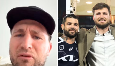 NRL 2026: Jai Arrow stuns crowd into silence with touching tribute to former teammate Adam Reynolds