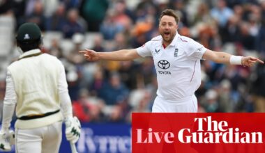 England close on series sweep against Pakistan: third men’s cricket Test, day two – as it happened | England v Pakistan 2026