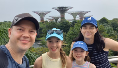 Brisbane dad shares hack to holiday for “free” with Flight Centre’s World360 rewards points