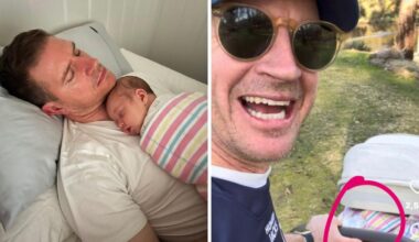 Sam Mac outed as an accidental hospital baby blanket thief by followers