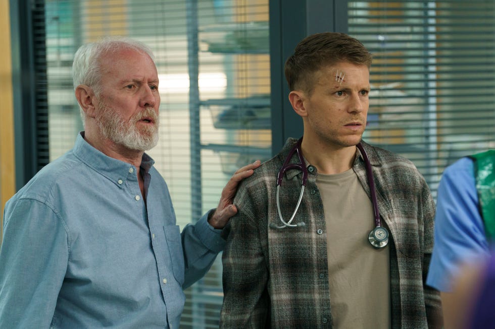 EMBARGOED UNTIL 03/09/2026 20:00 Charlie Fairhead and Ethan Hardy, Casualty charlie fairhead and ethan hardy, casualty