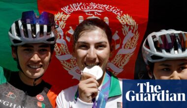 Afghan cyclist who disguised herself as a man to evade Taliban wins Asian Games silver | Cycling