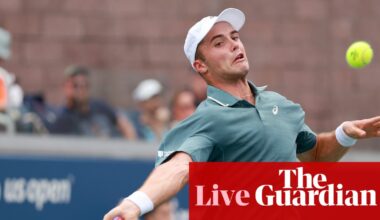 US Open 2026: Fery falls to Musetti as Fritz and Rybakina win – as it happened | US Open Tennis 2026