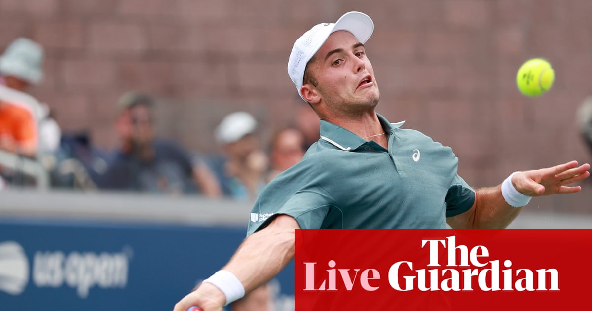 US Open 2026: Fery falls to Musetti as Fritz and Rybakina win – as it happened | US Open Tennis 2026