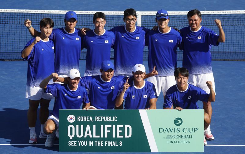 Tennis: Tennis-Holders Italy face South Korea in Davis Cup Final 8, Spain meet Austria