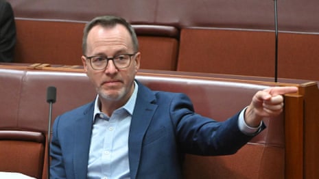 Greens senator criticises Albanese government for ‘rushing’ to back strikes on Iran – video