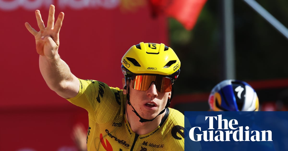 Vuelta a España: Matthew Brennan follows Van Aert’s lead to complete four-timer | Vuelta a España